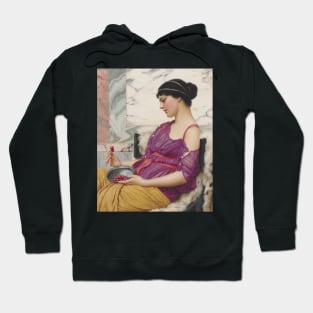 Ismenia by John William Godward Hoodie